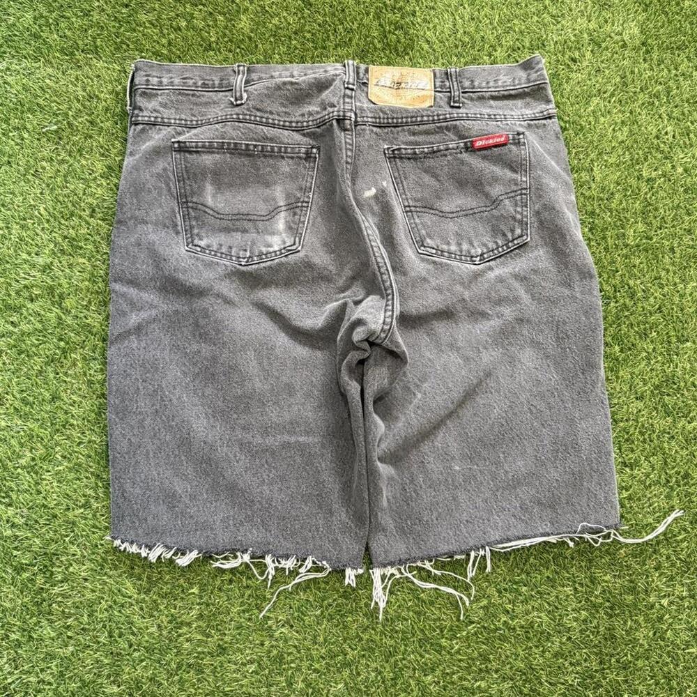 Vintage 90s Dickies Black Jean Short Waist 38